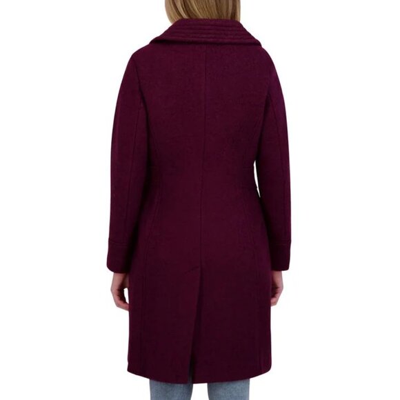Kenneth Cole Women's Wool Blend Coat - Picture 4 of 6